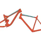 RideWrap Essential Toptube Protection Kit Glossy Clear
