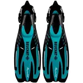 BEUCHAT Power Jet Ressort Diving Fins Blauw EU 38-39