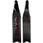 Spetton Cx Zeus Carbon Quattro Spearfishing Fins Zwart EU 40-41