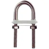 Goldenship Pvc U Bolt Inox 5 Units Zilver 10 mm