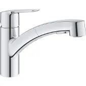 GROHE Start Keukenmengkraan - Lage Uitloop - Uittrekbare Dual Spray - Chroom