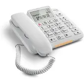 Gigaset DL380 Analoge telefoon Wit Nummerherkenning