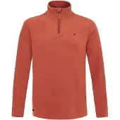 Protest Skipully Men PERFECTO 1/4 Zip Top Brick Orange-M