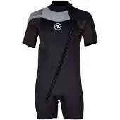 Aqua Lung Dynaflex 5.5 Mm Short Sleeve Shorty Zwart L Man