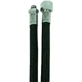 Miflex High-flexible Lp Regulator Unf 3/8 Hose Zwart 20 cm