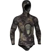C4 Camoskin 7 Mm Spearfishing Jacket Grijs L Man