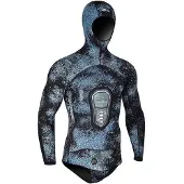 C4 Camoskin Ocean 5 Mm Spearfishing Jacket Blauw 2XL Man