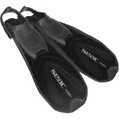 Seac Sub Zoom Diving Fins Zwart EU 36-38