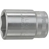 Stahlwille Socket 52 1/2 inch zeskant SW 10mm L.38mm