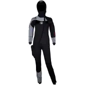 Aqua Lung Dynaflex Fs Fz 7 Mm Woman Diving Wetsuit Zwart M Vrouw