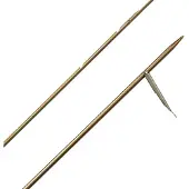 Salvimar Folgore 174ph 1 Not Embedded Flopper Spearshaft 6.5 Mm Goud 125 cm