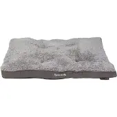 Scruffs Cosy - Comfortabel hondenkussen - Met imitatie suède buitenvoering en superzachte binnenvoering - Grijs - 82 x 58 cm