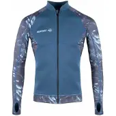 BEUCHAT Atoll Rash Guard Met Lange Mouwen En Volledige Ritssluiting