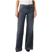 Garcia Celia wide dames Jeans, 25/32, Zwart, Wide fit