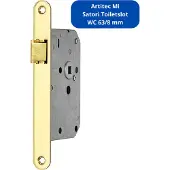 Artitec Mi Satori Toiletslot WC 63/8 mm 1200 Serie Messing Gelakt