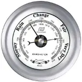 PLASTIMO Verchroomde Barometer