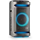 NGS WILD SPACE 1: 900W Feestluidspreker BT/TWS, USB/AUX, LED, trolley, 6u batterij.