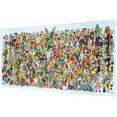 Grupo Erik The Simpsons Characters XL Muismat