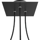 Creative Cables Krovnq203tf103 Rose-one Square Matzwarte Rozenset