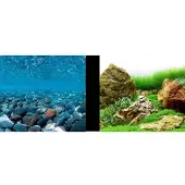 Marina 3d-rivier-en Japanse Tuin Aquarium Achtergrond
