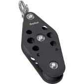 Barton Marine T3 Swivel Violin Pulley With Bearings Zilver