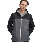 Under Armour Stormproof Cloudstrike Windbreaker Zwart,Grijs 2XL Man