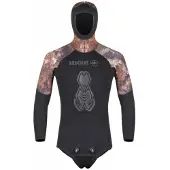 BEUCHAT Atlant 3 Mm Spearfishing Jacket Zwart M Man