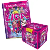 Panini East League 25-26 Box 50 Packs Spanish Trading Cards Roze Kinderen
