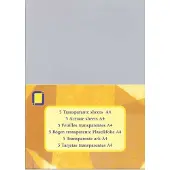 JeJe Transparante plastic vellen - 5 stuks - A4