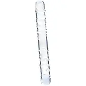 Clarity - glazen dildo met twee uiteinden - transparant