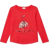 s.Oliver Shirt rood / wit