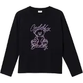s.Oliver Shirt lila / zwart