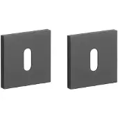 STILE | Sleutelrozetten | 53x53x7mm | Zwart