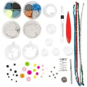 Creativ Company CC Hobbyset Boetseren Robot Blauw, Rood, Grijs en Verzilverd