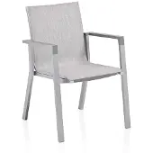 Kettler Rasmus Stapelsessel Aluminium/Outdoorgewebe 2 stuks