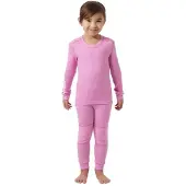 Helly Hansen Baselayerset Kids Lifa Merino Set Meta Pink-Maat 86