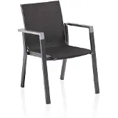 Kettler Rasmus Stapelsessel Aluminium/Outdoorgewebe 2 stuks