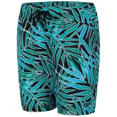Speedo Junglerain 15´´ Swimming Shorts Blauw,Zwart 8-9 Years Jongen
