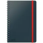 Leitz - Notitieboek Cosy B5 lijn spiraal grijs | 1 stuk | 15 stuks