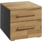 Hasena Accessoires Twia nachtkastje massief hout 45x50x41 cm - gemonteerd