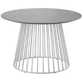 Solpuri Grid salon- en bijzettafel aluminium