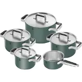 Zwilling Pure kookgerei set, 5-delig, 18/10, groen