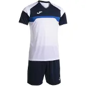 Joma Danubio Iii Short Sleeve Set Wit 4-5 Years Kinderen