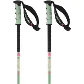 Salomon - Steep Pro S3 - Skistokken 135 cm, groen