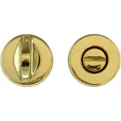 HDD pro WC Garnituur Rond Klikrozas 45 Mm Messing Gepolijst