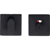 HDD pro WC Garnituur Square Shape Zwart Tige 120 Mm