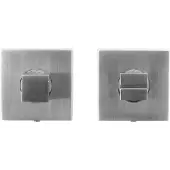 HDD pro WC Garnituur Square 53 Mm Inox Look