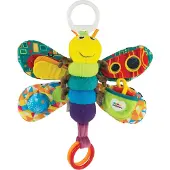 Lamaze Freddie De Vuurvlieg - Grijp- en bijtspeelgoed - Babyspeelgoed - Knuffel - Spelen en ontdekken