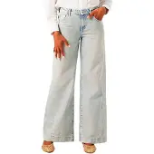 Garcia Celia wide dames Jeans, 26/30, Blauw, Wide fit