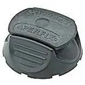 PLASTIMO Cloth Screw Top Closure 100 Units Zilver